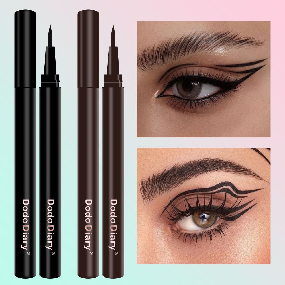 Waterproof Liquid Eyeliner Pen - Su Geçirmez Sıvı Eyeliner Kalemi, Bulaşmaya
