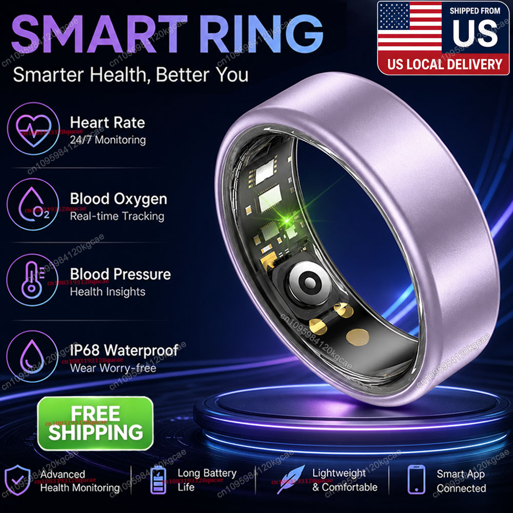 Health Monitors - Akıllı Yüzük Kalp Atış Hızı Kan