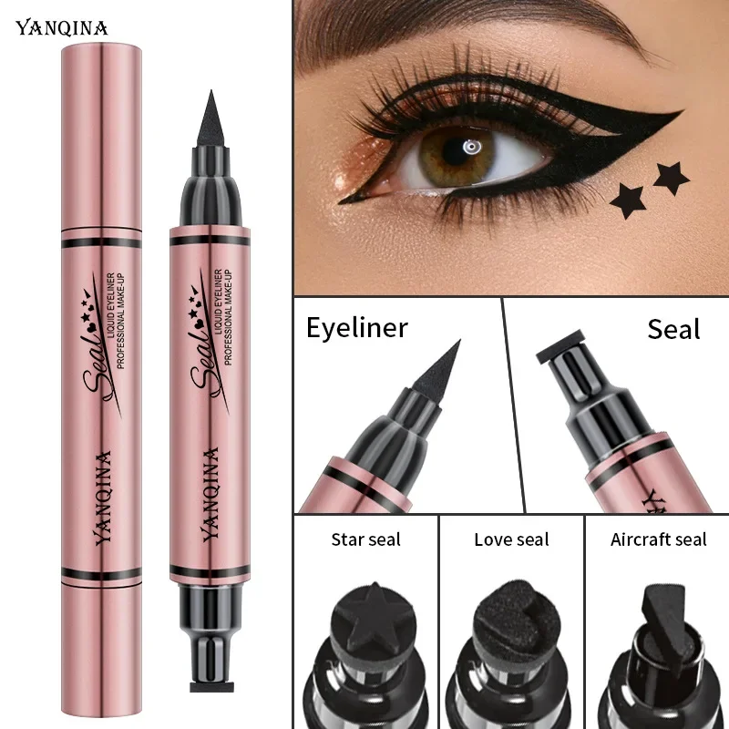 Waterproof Liquid Eyeliner Pen - Eyeliner Damga Mühür Kalemi Uzun Ömürlü