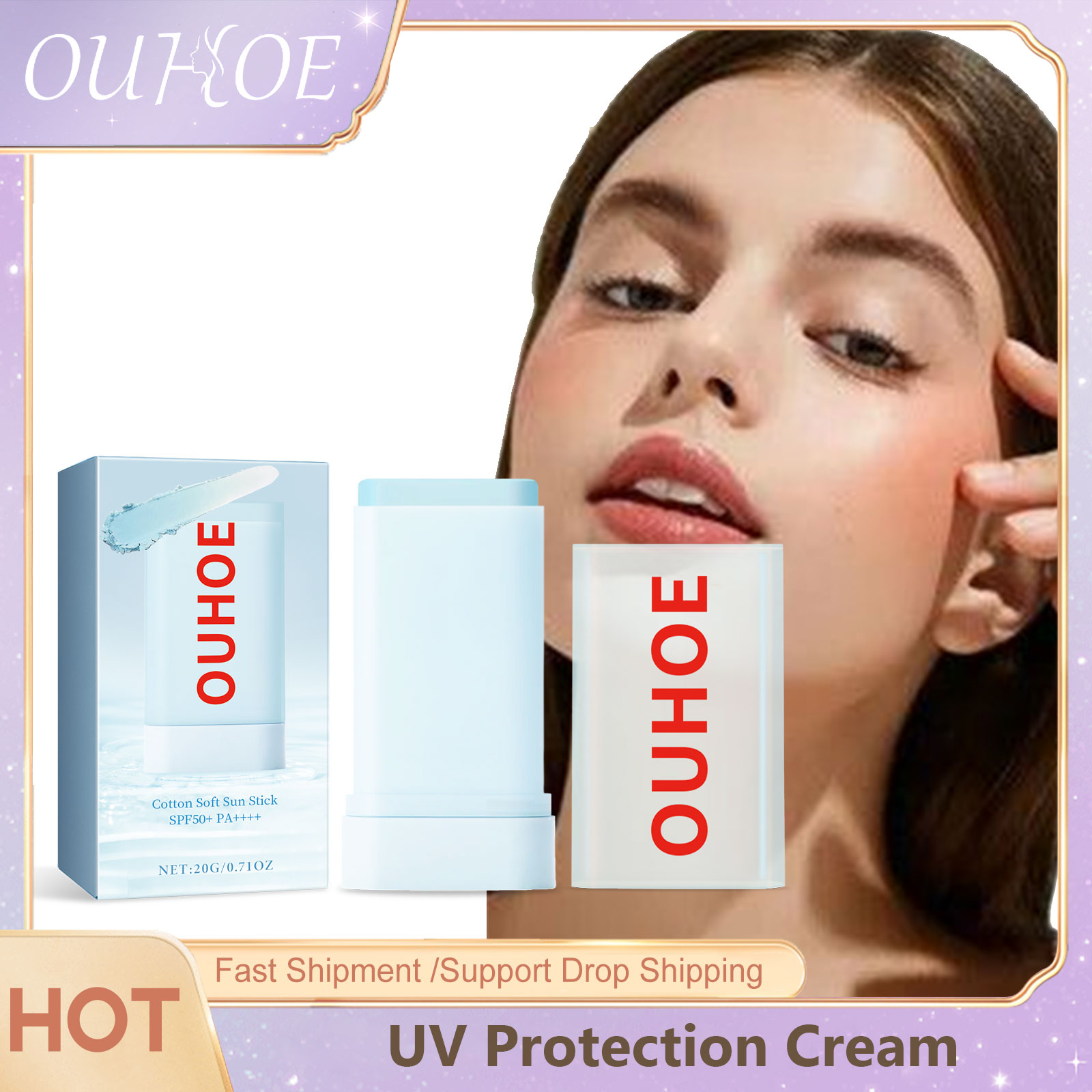 Spf 50 Waterproof Sunscreen - OUHOE UV koruma kremi Spf 50