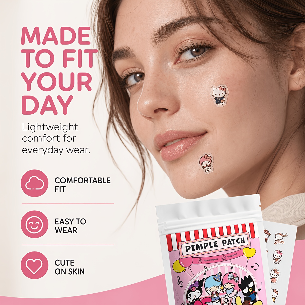 40/120 adet Hello Kitty akne b - Skincare incelemesi ve fiyatı