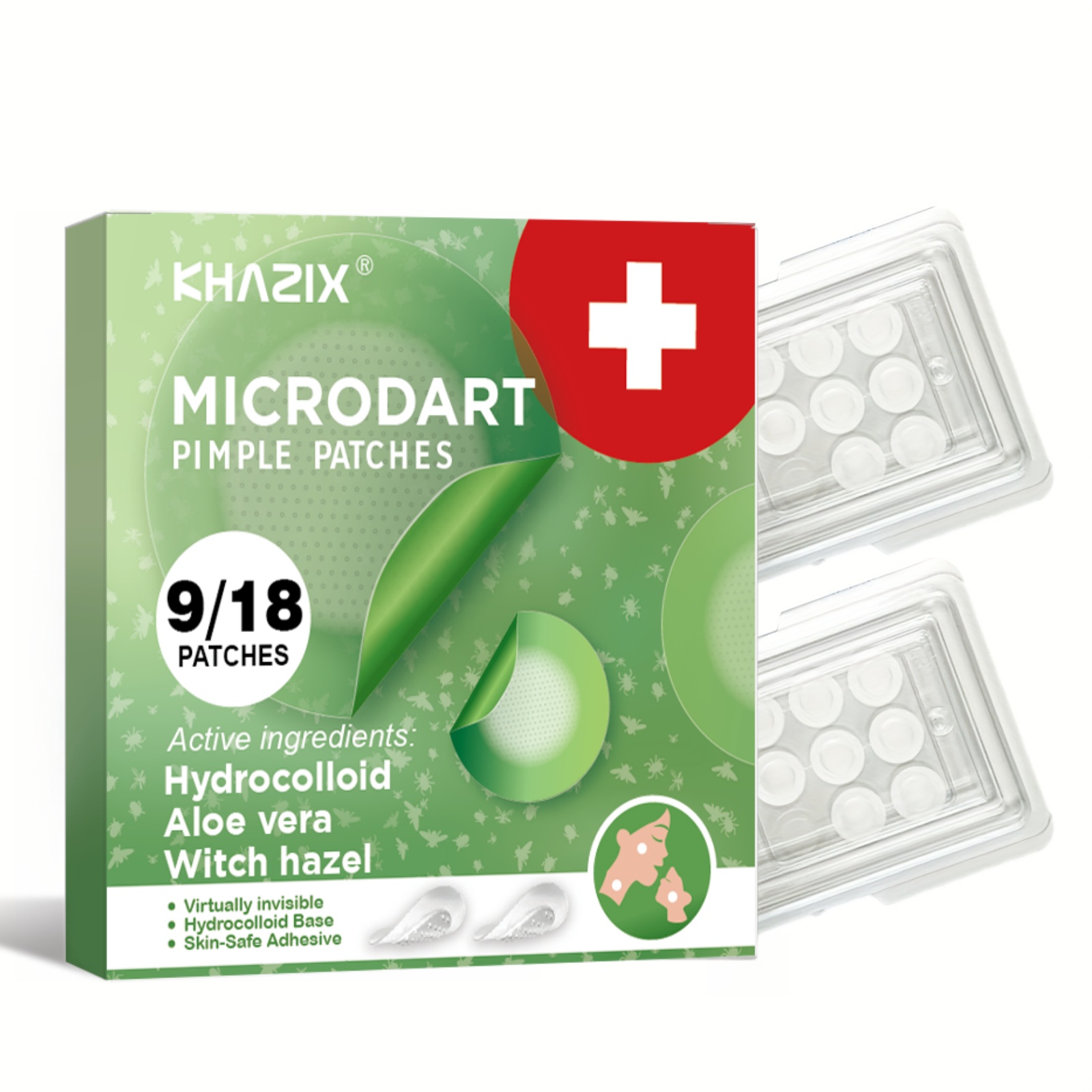 Gece Boyu Mikro-Dart Akne Bant - Hydrocolloid Pimple Patch incelemesi ve fiyatı