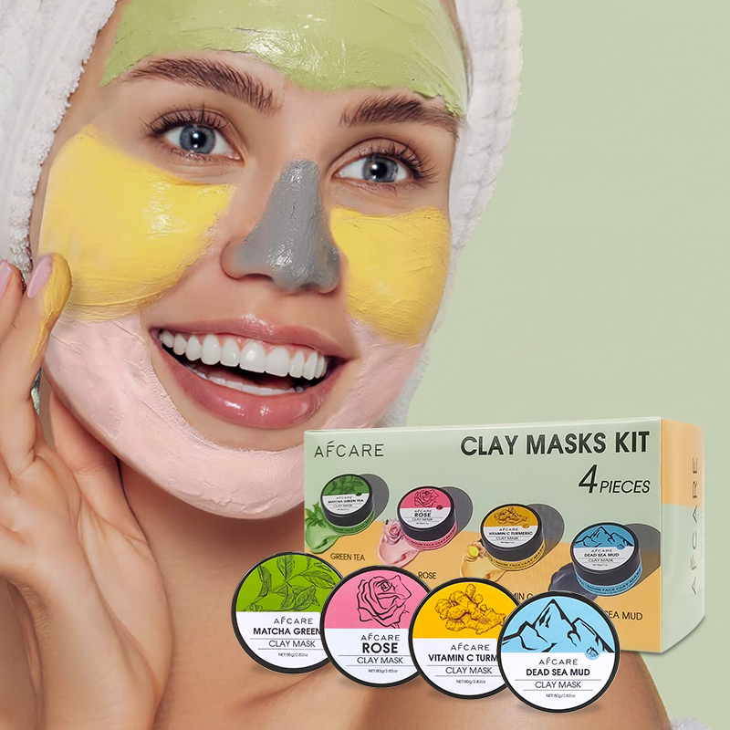 4 Parça Kil Yüz Maskesi Seti - - Green Tea Cleansing Clay Mask incelemesi ve fiyatı
