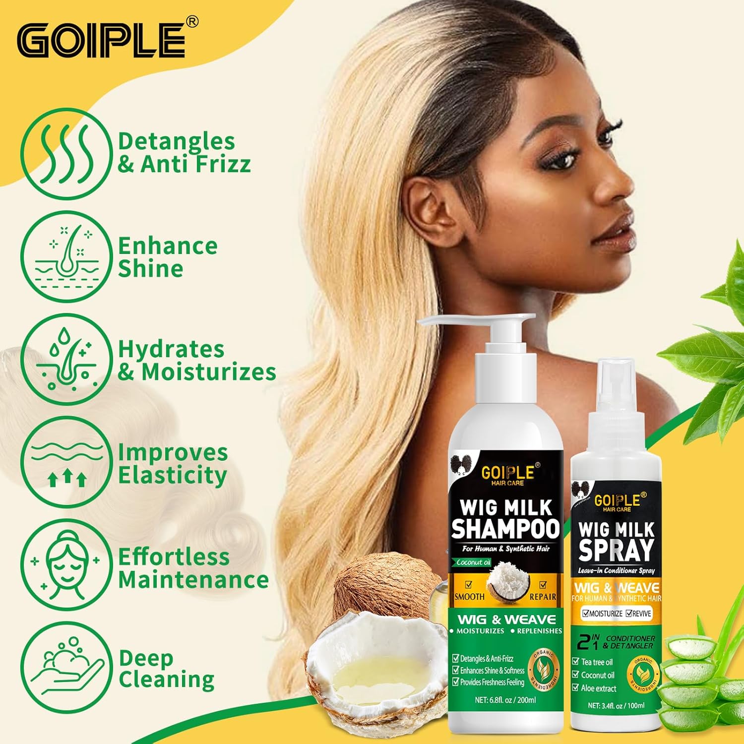 GOIPLE 3'ü 1 Arada Peruk Bakım - Hair Care incelemesi ve fiyatı