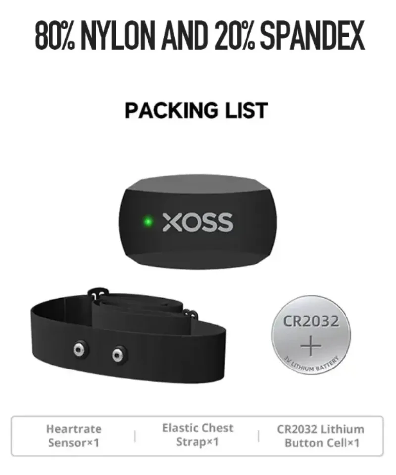 XOSS X2 Göğüs Bandı Kalp Sensö - Health Monitors incelemesi ve fiyatı