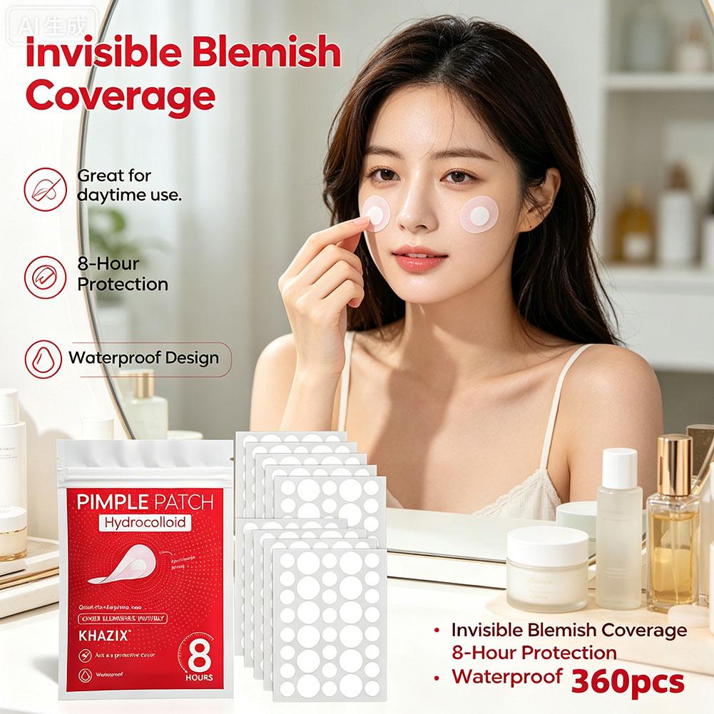 360 adet Sayılabilir, Görünmez - Hydrocolloid Pimple Patch incelemesi ve fiyatı
