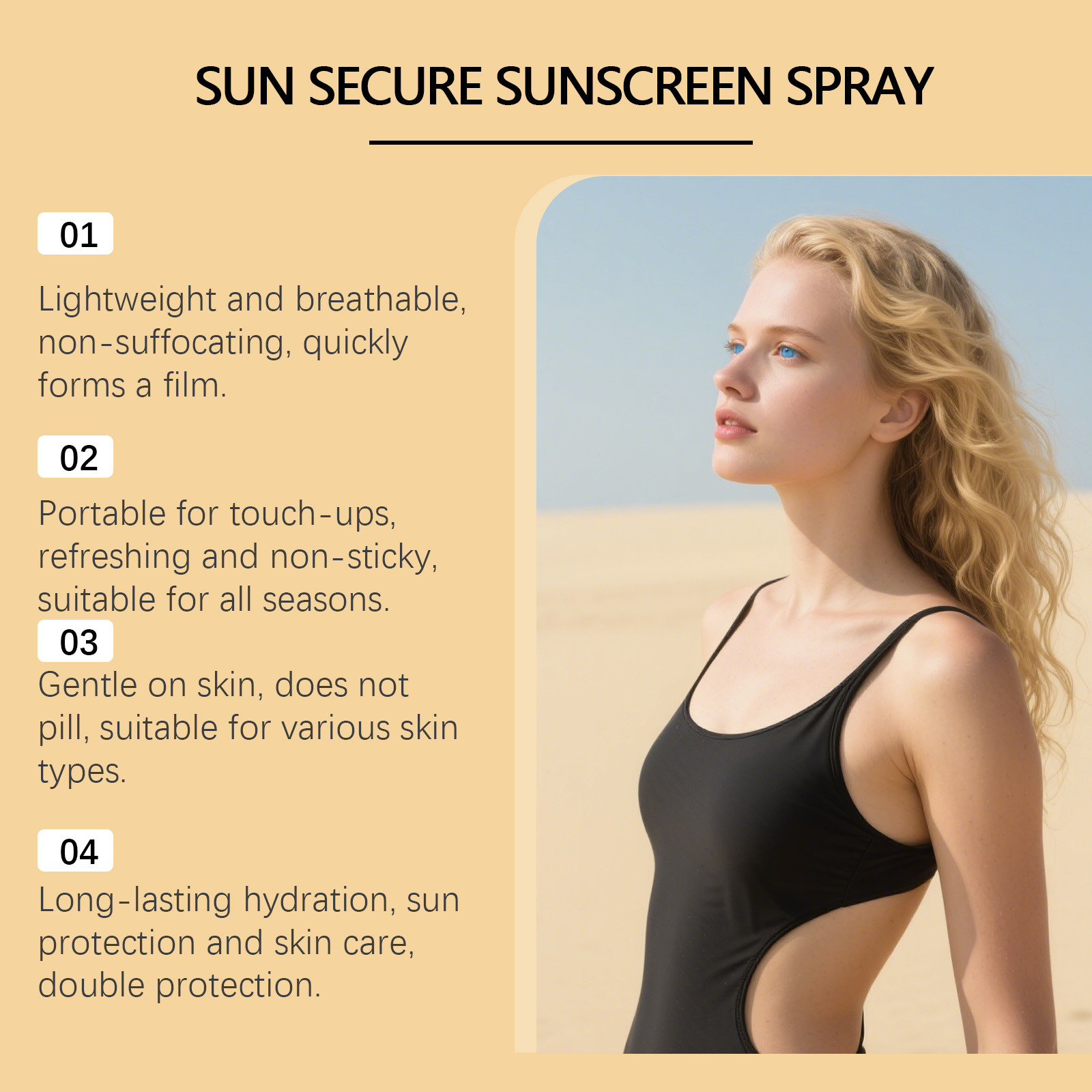 Nemlendirici Görünmez Güneş Ko - Spf 50 Waterproof Sunscreen incelemesi ve fiyatı
