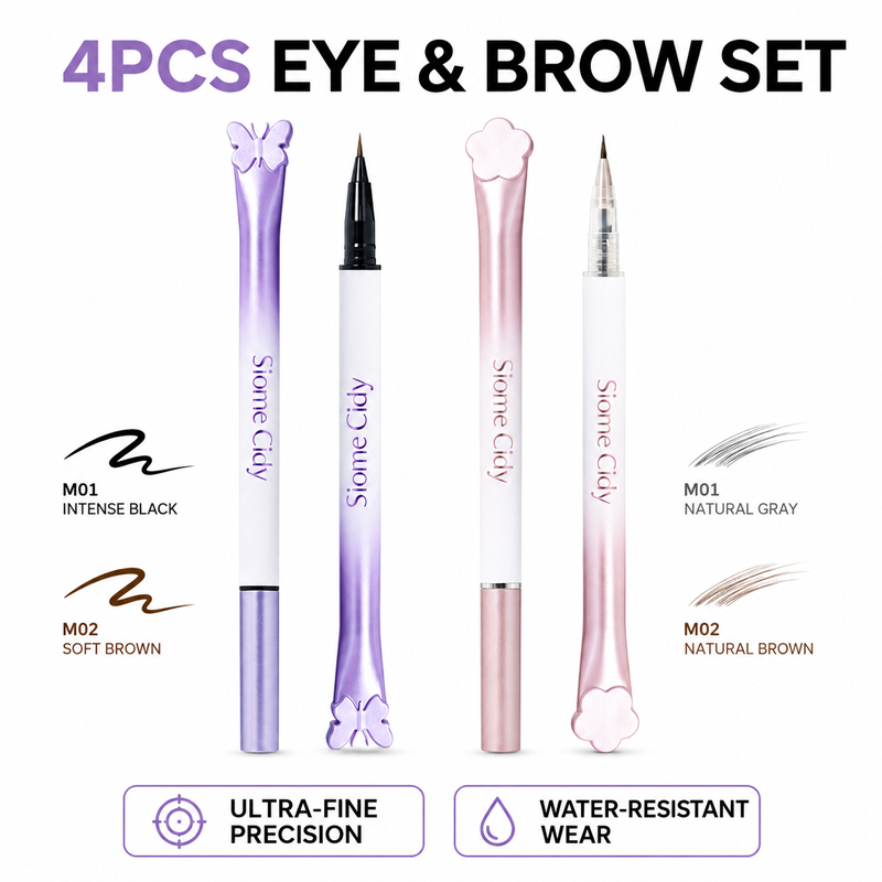 Siome Cidy 4 Parça Sıvı Eyelin - Waterproof Liquid Eyeliner Pen incelemesi ve fiyatı