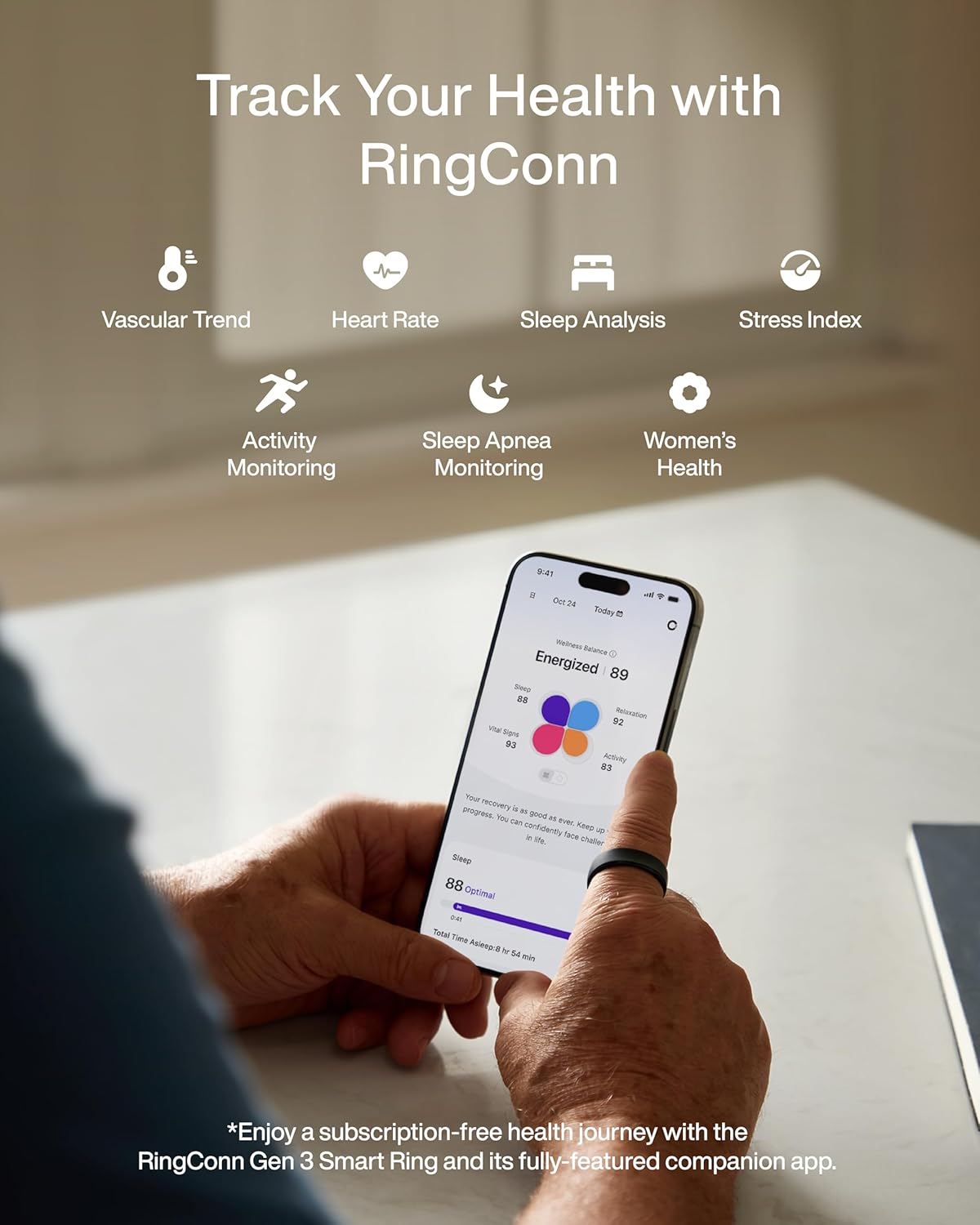 RingConn Gen 3 Akıllı Yüzük Da - Health Monitors incelemesi ve fiyatı