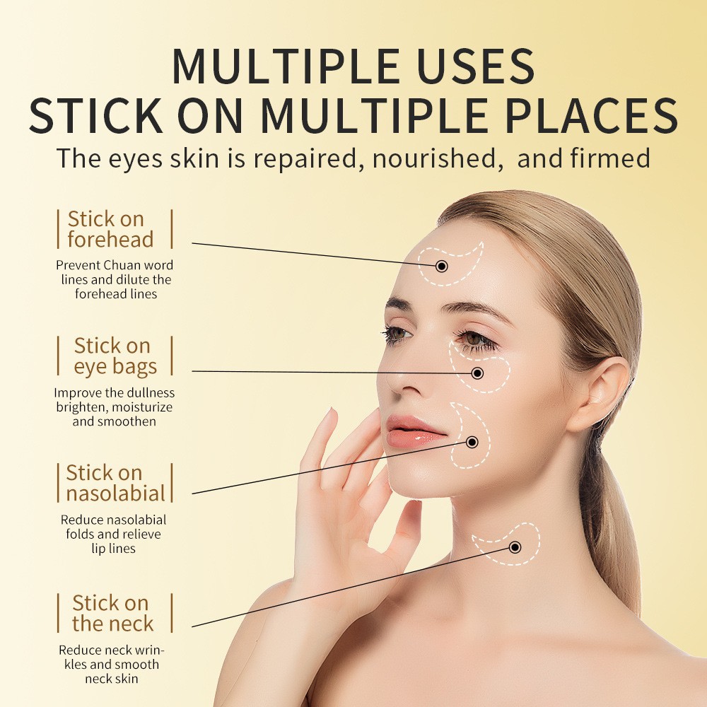 60 adet Altın Kollajen Avokado - Collagen Under Eye Patches incelemesi ve fiyatı