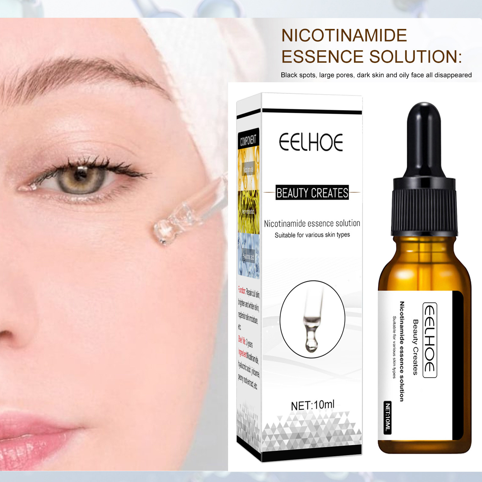 Beyazlatıcı Yüz Serumu Gözenek - Niacinamide Pore Shrinking Essence incelemesi ve fiyatı