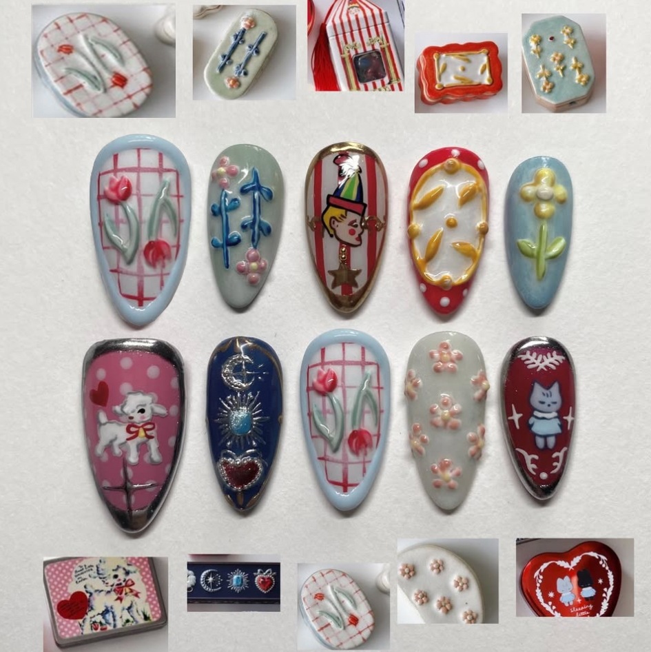 24 Adet Koyu Gotik Punk Takma  - Nail Art incelemesi ve fiyatı