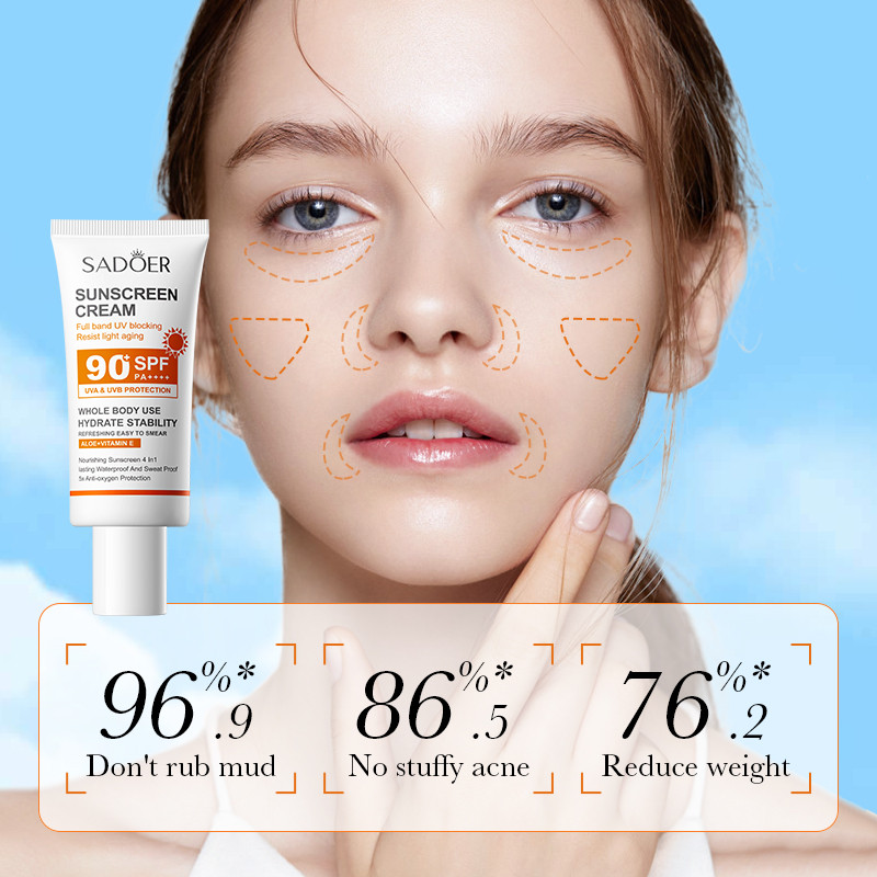 Yüksek Korumalı Sadoer Güneş K - Spf 50 Waterproof Sunscreen incelemesi ve fiyatı