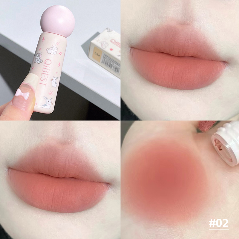 QIBEST Sevimli Kadife Mat Duda - Matte Velvet Lip Tint Long Lasting incelemesi ve fiyatı