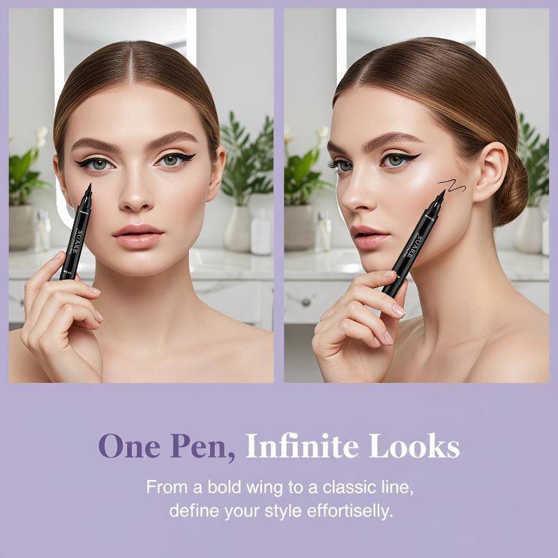 2 Adet Siyah Eyeliner Çift Uçl - Waterproof Liquid Eyeliner Pen incelemesi ve fiyatı