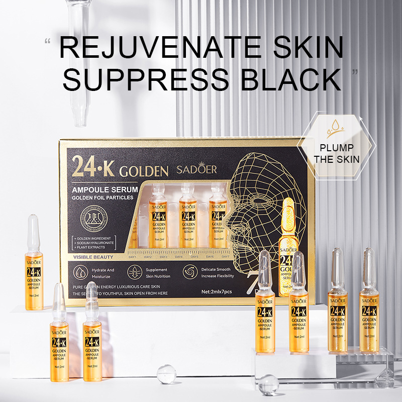 7 adet/Kit SADOER Ampul C Vita - Hyaluronic Acid Facial Serum incelemesi ve fiyatı